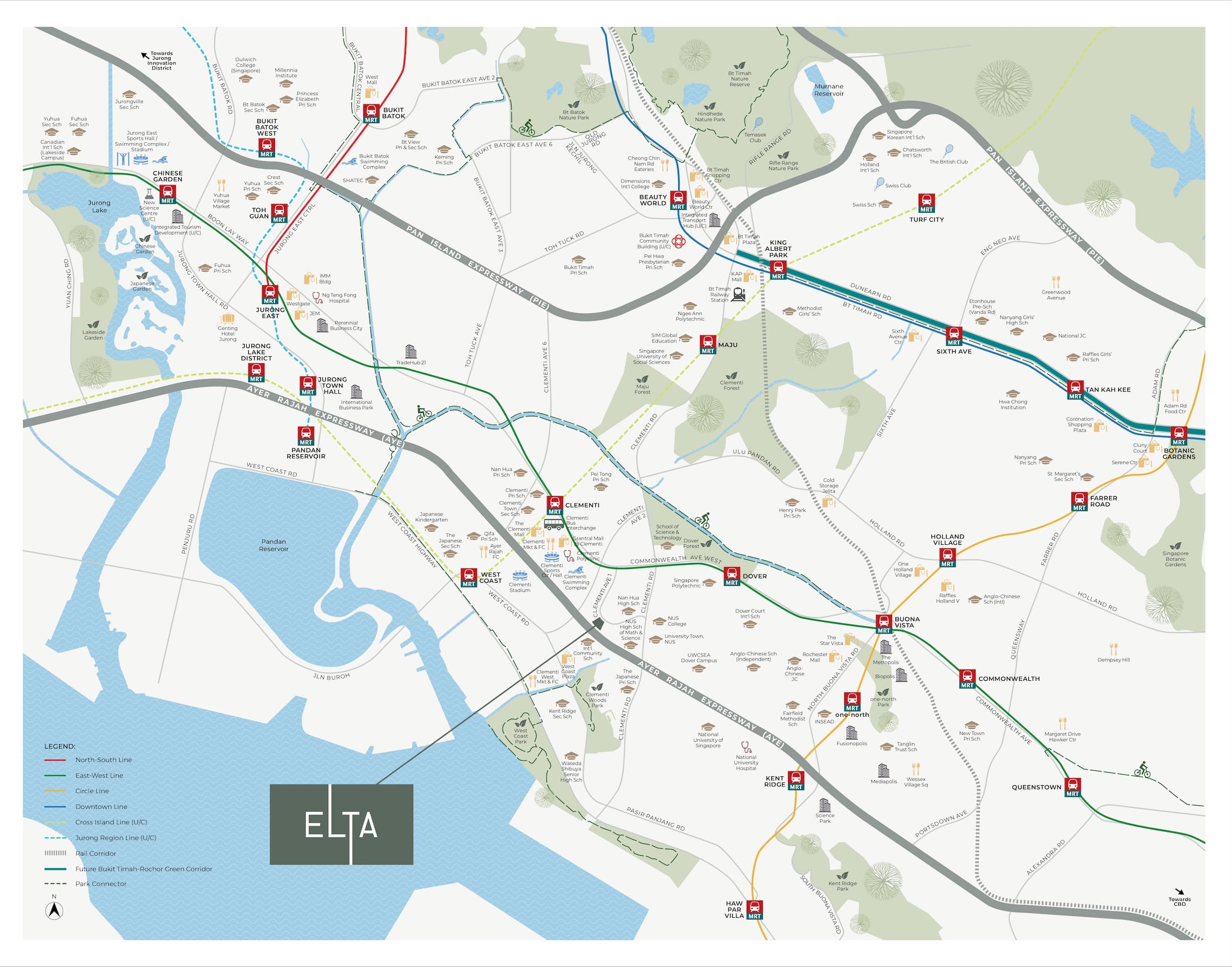 ELTA Location Map Singapore